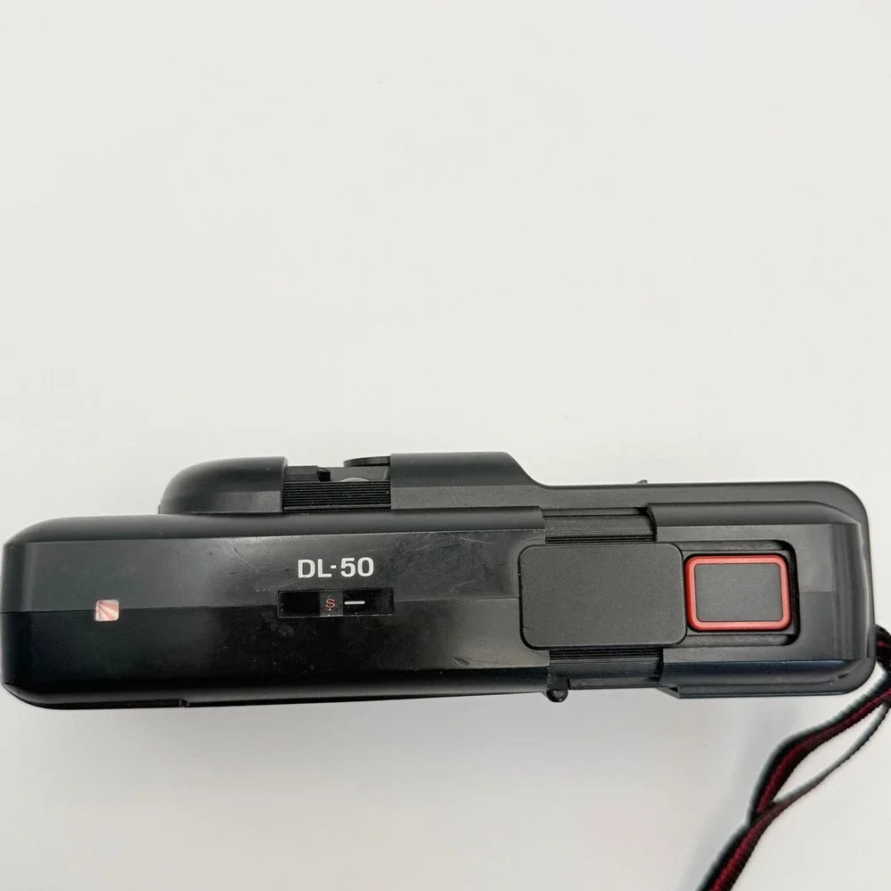 [Untested] Fuji DL-50 Date Film Point & Shoot Camera Fujifilm 35mm Lens Vintage